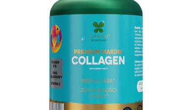 Lanco Nutritions Premium Marine Collagen 2400 mg 120 kapsułek