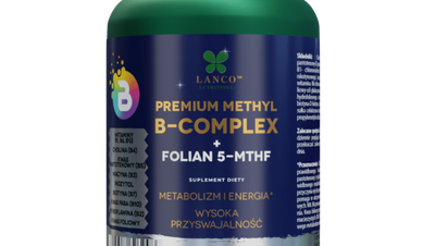 Lanco Nutritions Premium Methyl B Complex + Folian 5-MTHF - 60 kapsułek