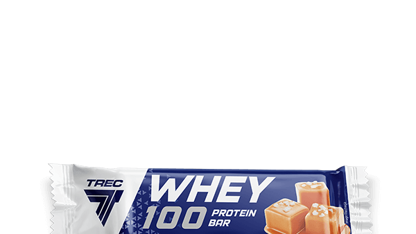 Baton proteinowy Whey 100 o smaku słonego karmelu