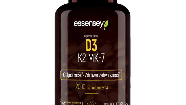 Witamina D3 K2 MK-7 w 90 kapsułkach