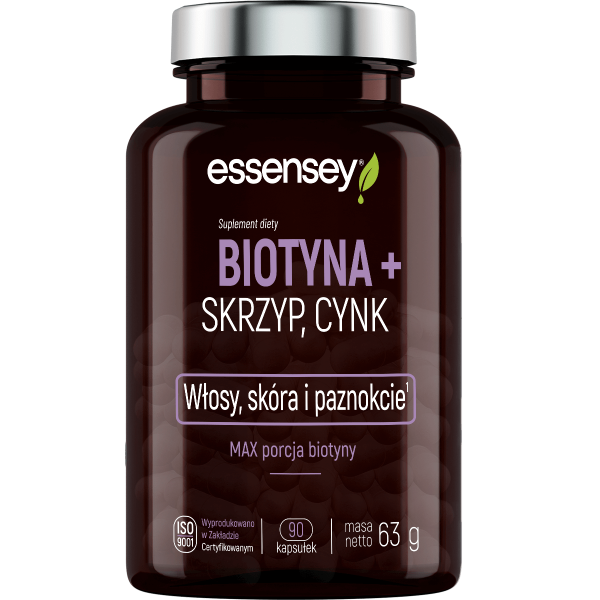 Biotyna + Skrzyp, Cynk w 90 kapsułkach