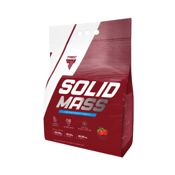 Gainer Solid Mass Truskawka