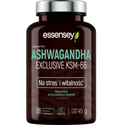 Ashwagandha Exclusive KSM-66 w 90 kapsułkach
