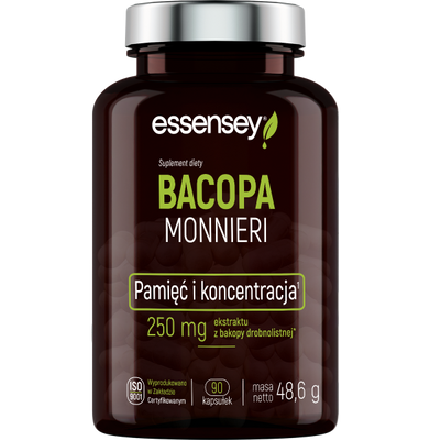 Bacopa Monnieri w 90 kapsułkach