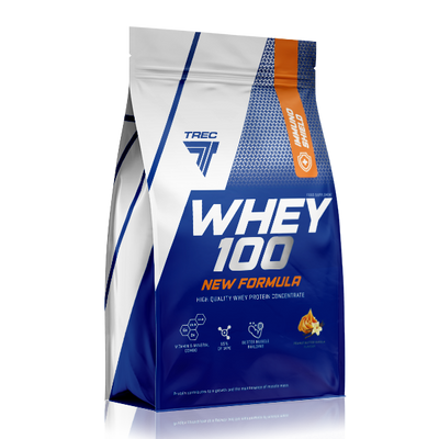 Białko Whey 100 New Formula Masło orzechowe-Wanilia