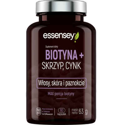 Biotyna + Skrzyp, Cynk w 90 kapsułkach