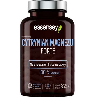 Cytrynian Magnezu Forte w 90 kapsułkach