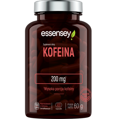 Kofeina 200mg w 120 kapsułkach