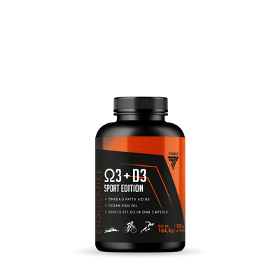 Kwasy Tłuszczowe Omega 3 + D3 Sport Edition
