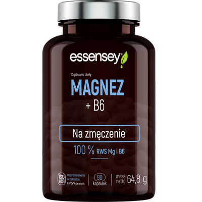 Magnez z witaminą B6 w 90 kapsułkach