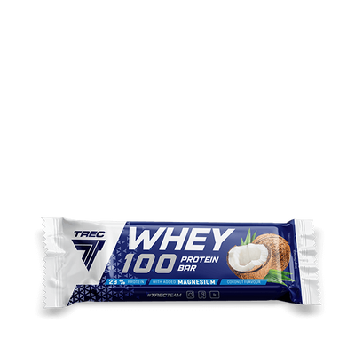Baton proteinowy Whey 100 o smaku kokosowym