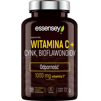 Witamina C + Cynk, Biaflowonoidy w 90 kapsułkach