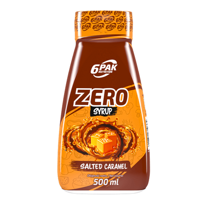 Syrop Zero Słony Karmel