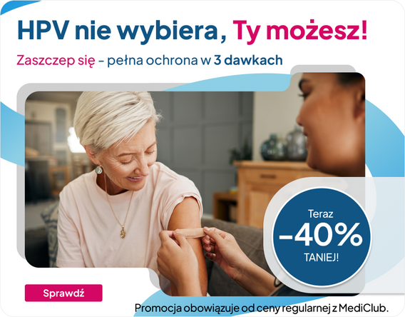 Pakiet szczepień przeciwko HPV 3 dawki